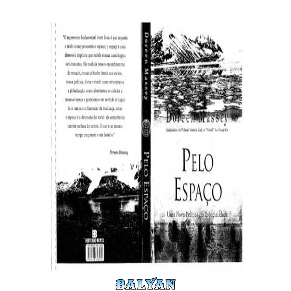جلد کتاب Pelo espaço: uma nova política da espacialidade 1