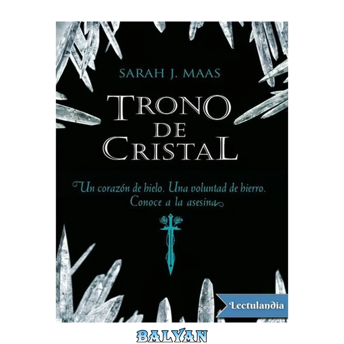 جلد کتاب Trono de cristal