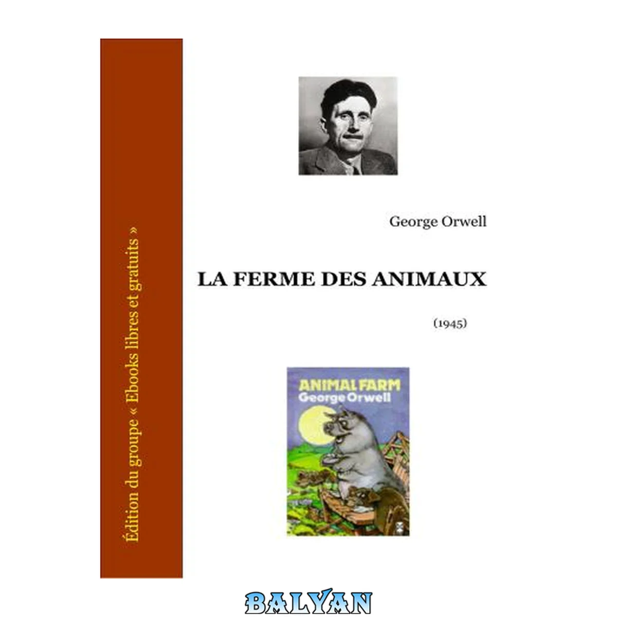 جلد کتاب La Ferme Des Animaux