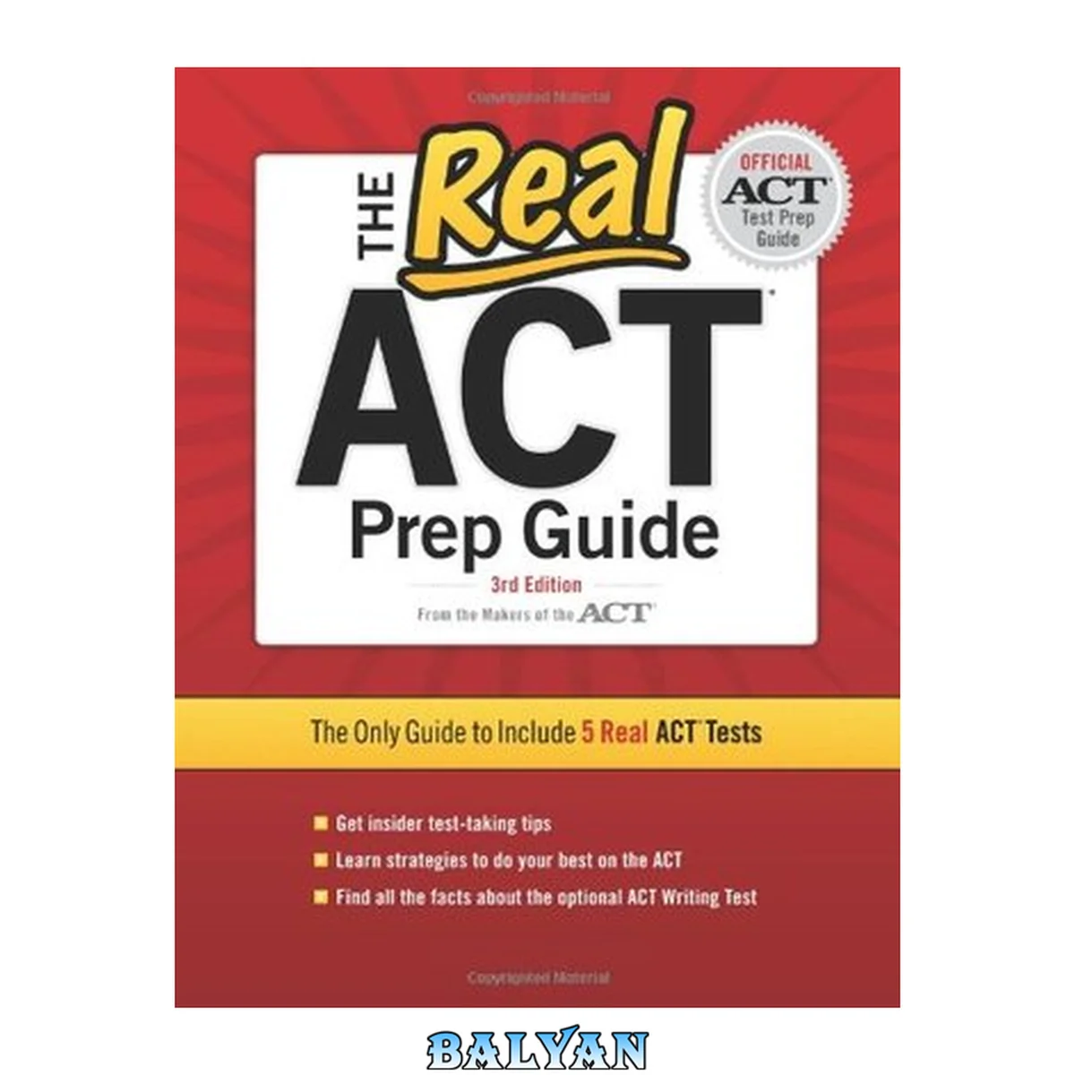 جلد کتاب The real ACT prep guide : the only official prep guide from the makers of the ACT