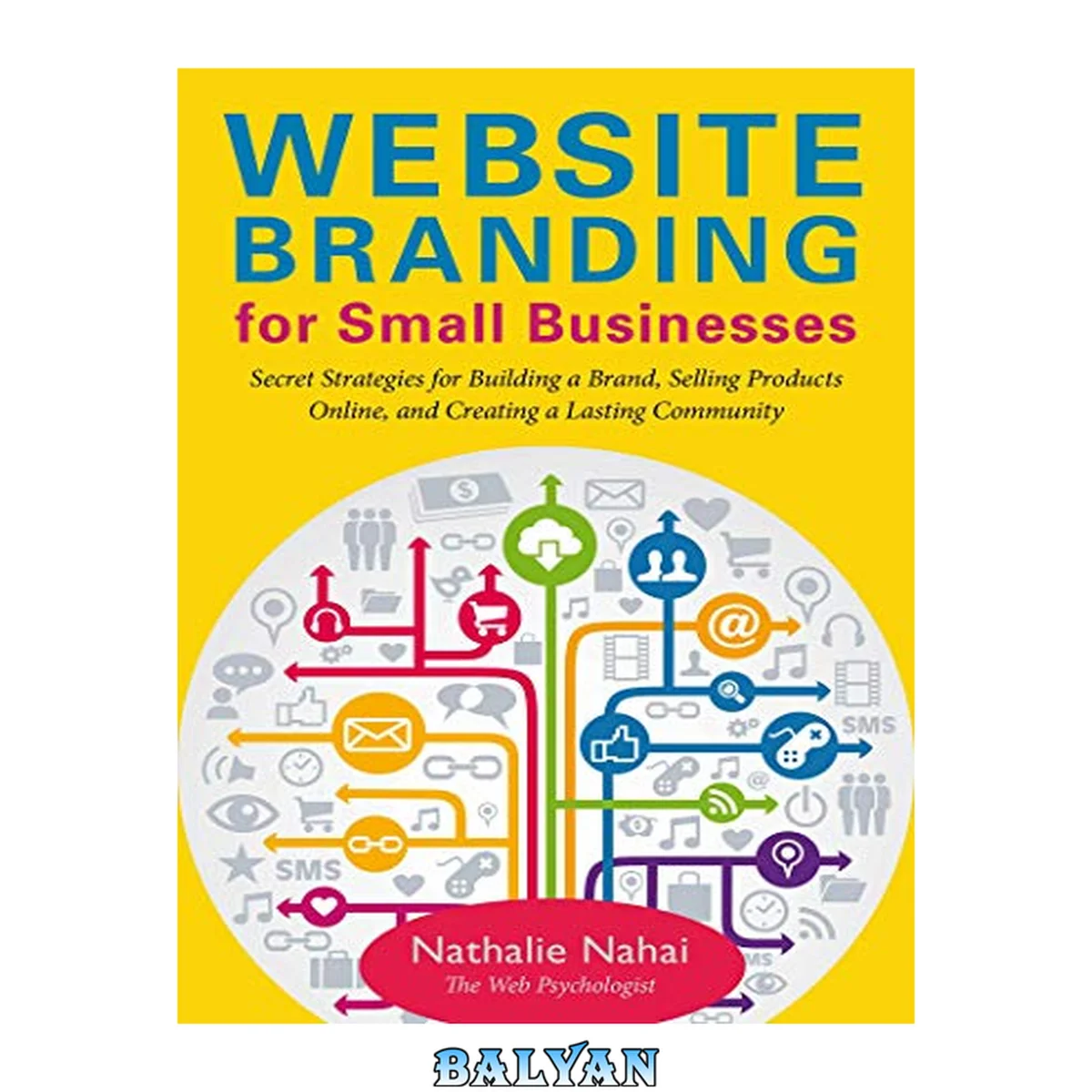 جلد کتاب Website Branding for Small Businesses : Secret Strategies for Building a Brand, Selling Products Online, and Creating a Lasting Community