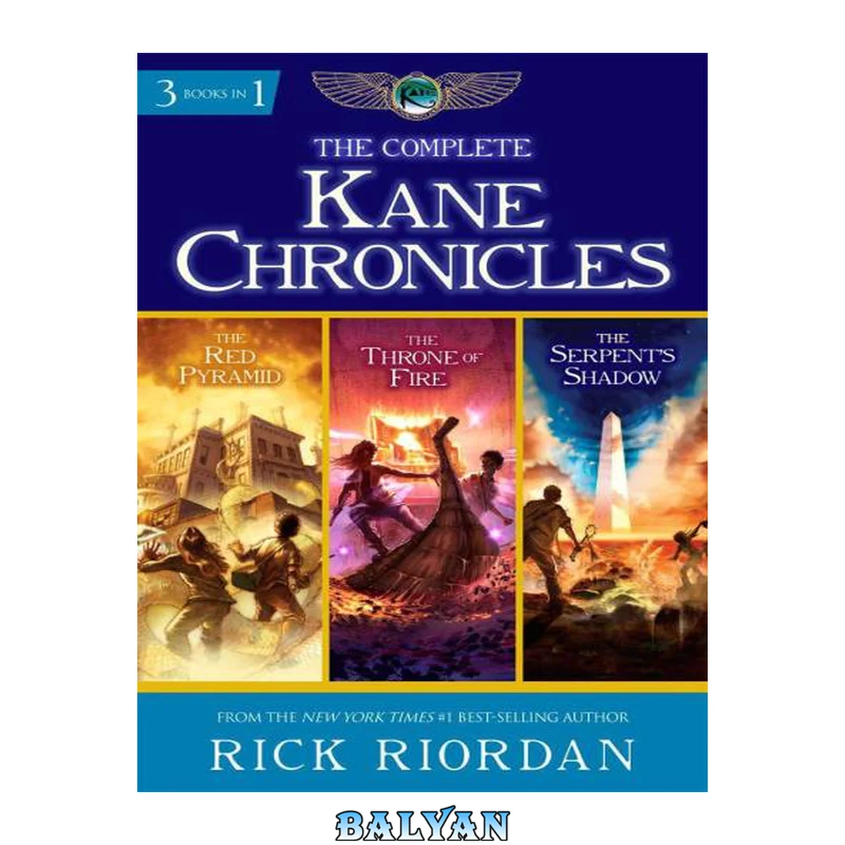 جلد کتاب The Complete Kane Chronicles
