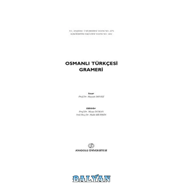 Osmanlı Türkçesi Grameri