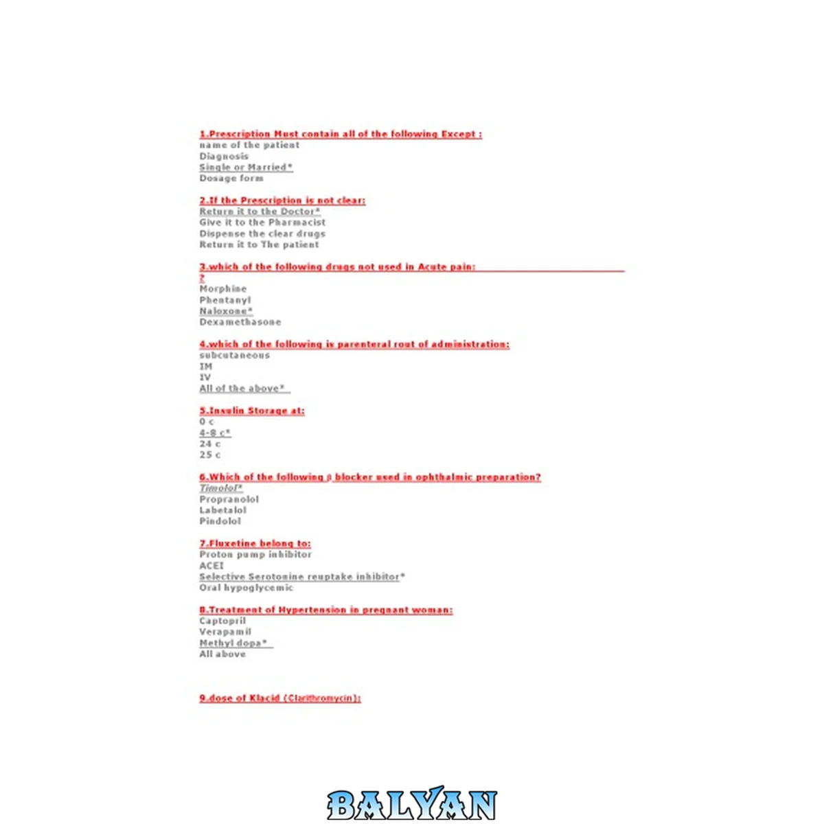 جلد کتاب General Medicine MCQ questions