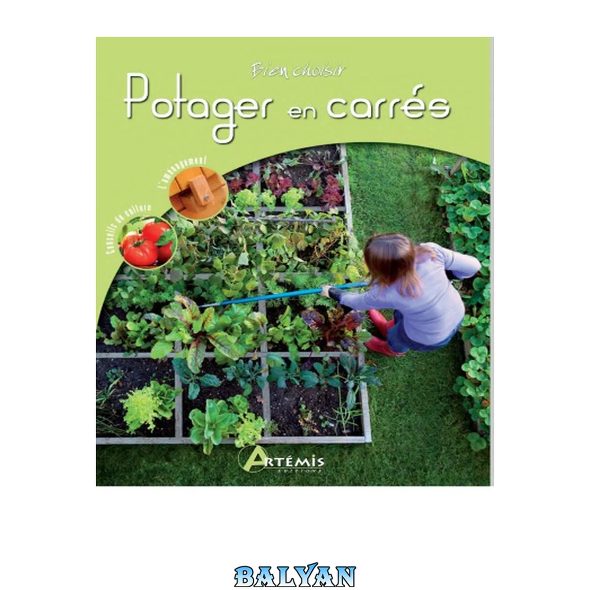 جلد کتاب Potager en carrés