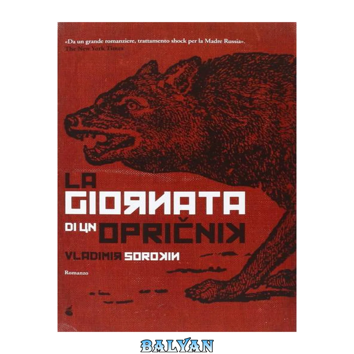 جلد کتاب La giornata di un Opricnik