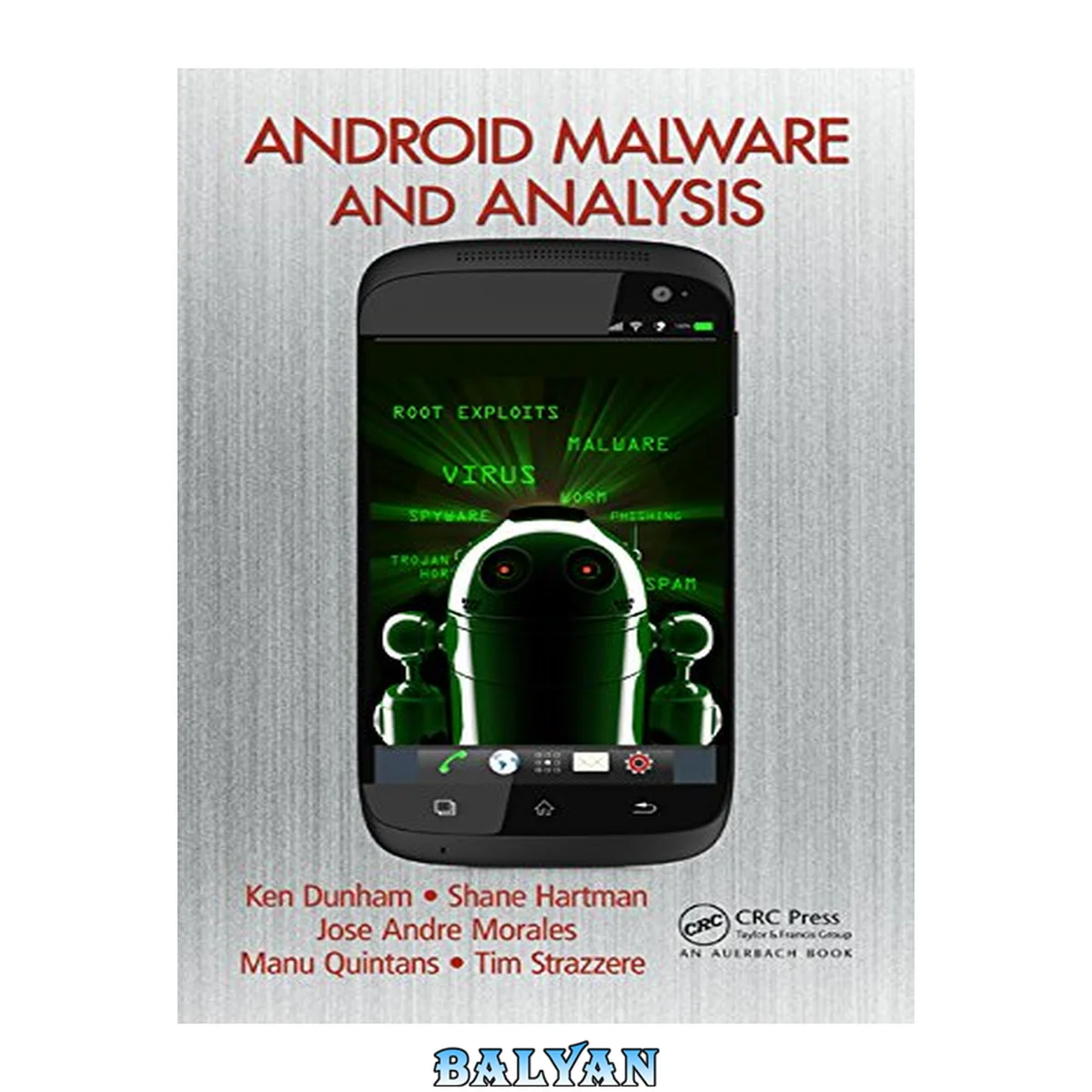 جلد کتاب Android Malware and Analysis