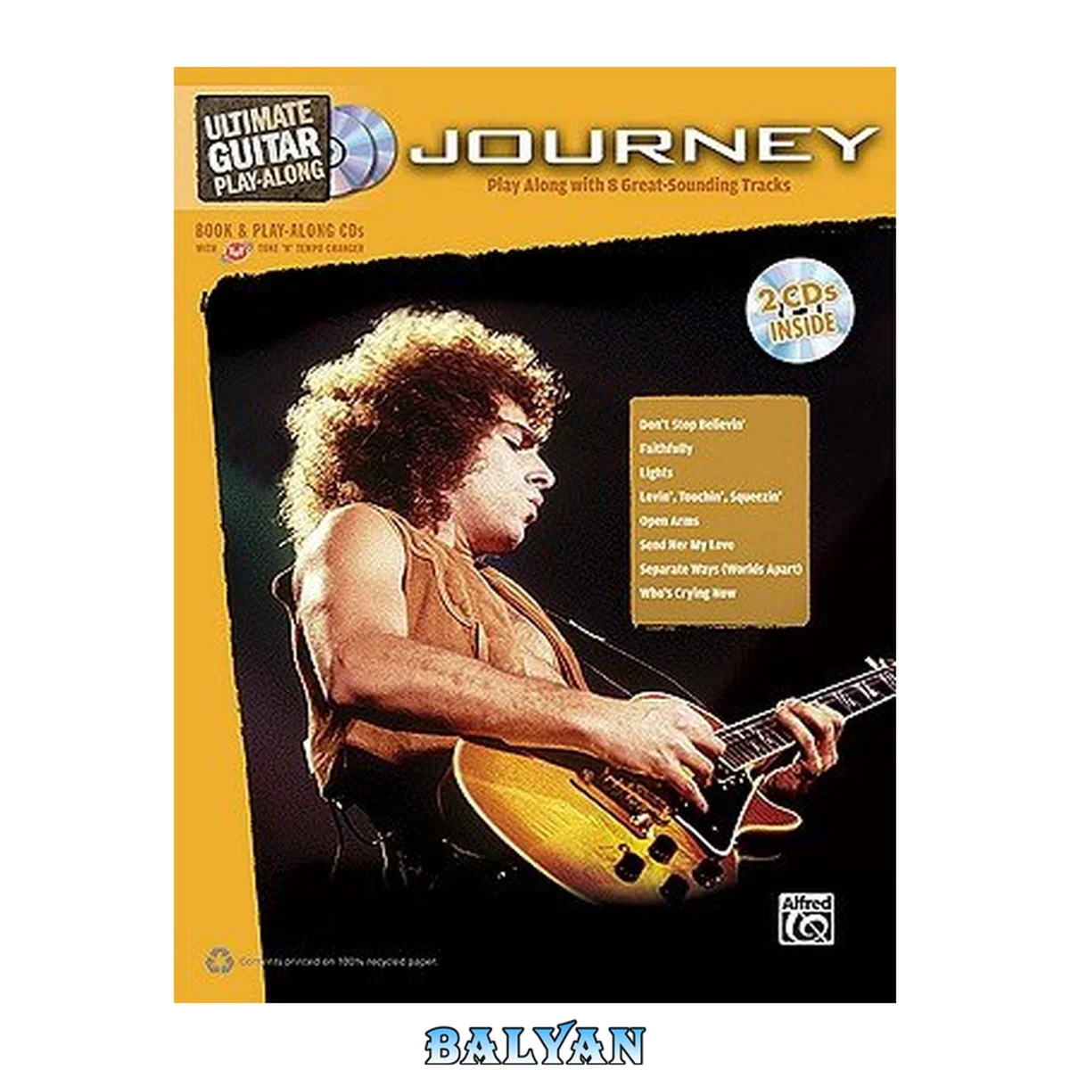 جلد کتاب Ultimate Guitar Play-Along Journey: Authentic Guitar TAB, Book &amp; 2 Enhanced CDs (Ultimate Play-Along)