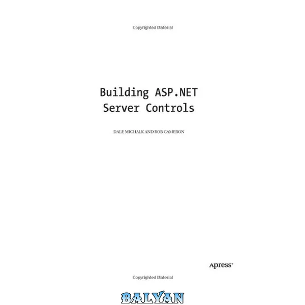Building ASP. NET Server Controls