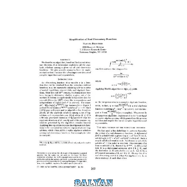 Simplification of real elementary functions