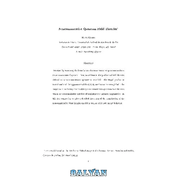 Noncommutative quantum field theories