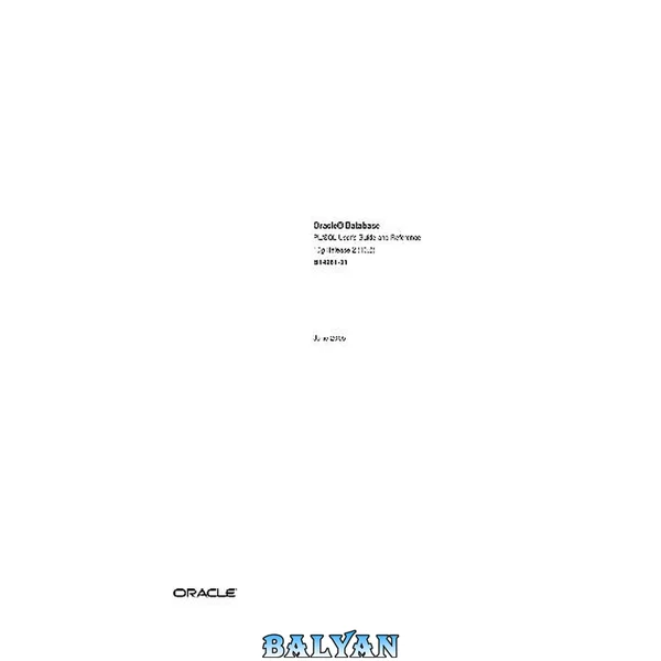 Oracle Database PL/SQL User's Guide and Reference 10g (10.2)