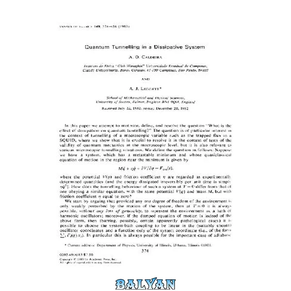 Quantum tunneling with dissipation