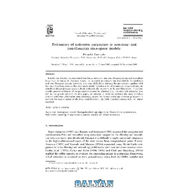 Estimation of unknown parameters in nonlinear and non-Gaussian state-space models