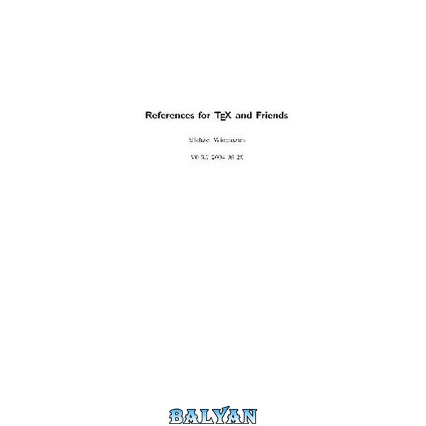 References for TeX and Friends