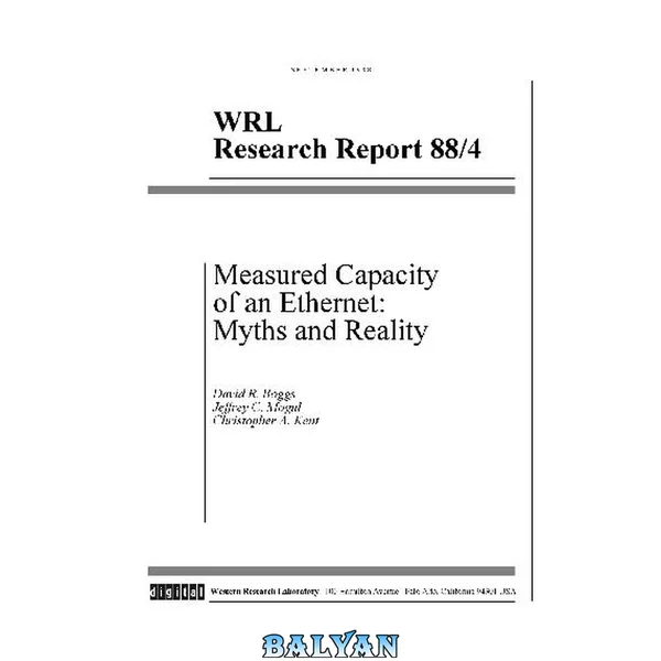 Measured capacity of an Ethernet.Myths and reality