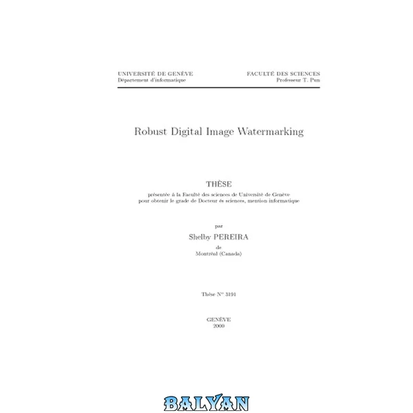 Robust Digital Image Watermarking