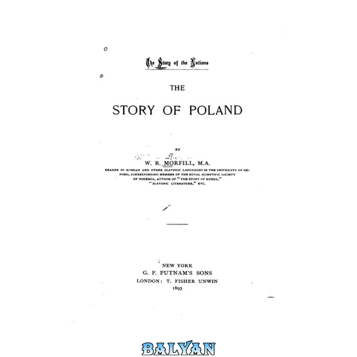 جلد کتاب The story of Poland (The story of the nations)