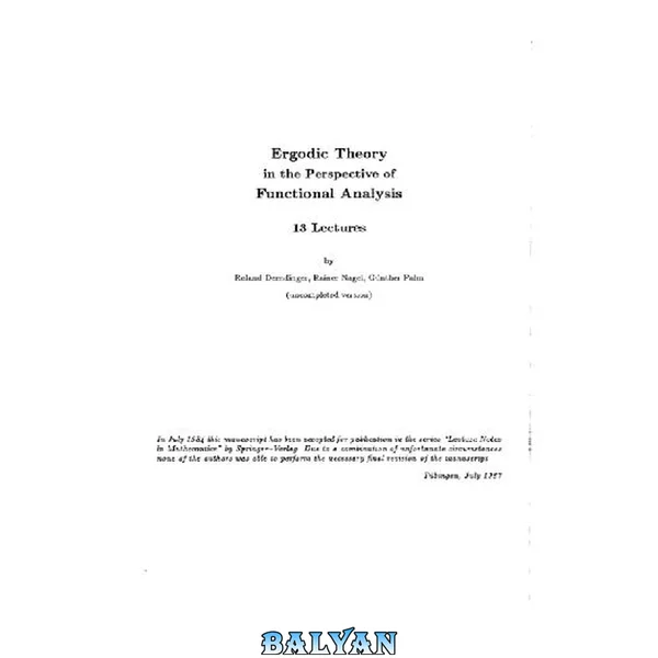 Ergodic theory in the perspective of functional analysis