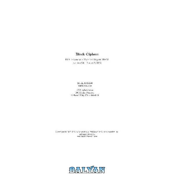 Block Ciphers