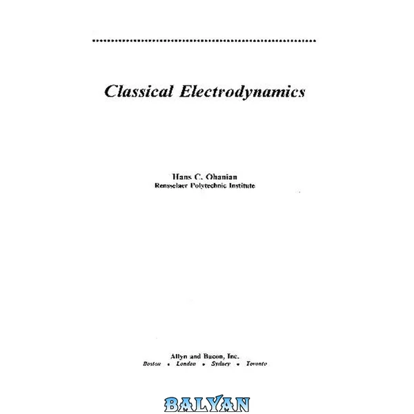 Classical Electrodynamics