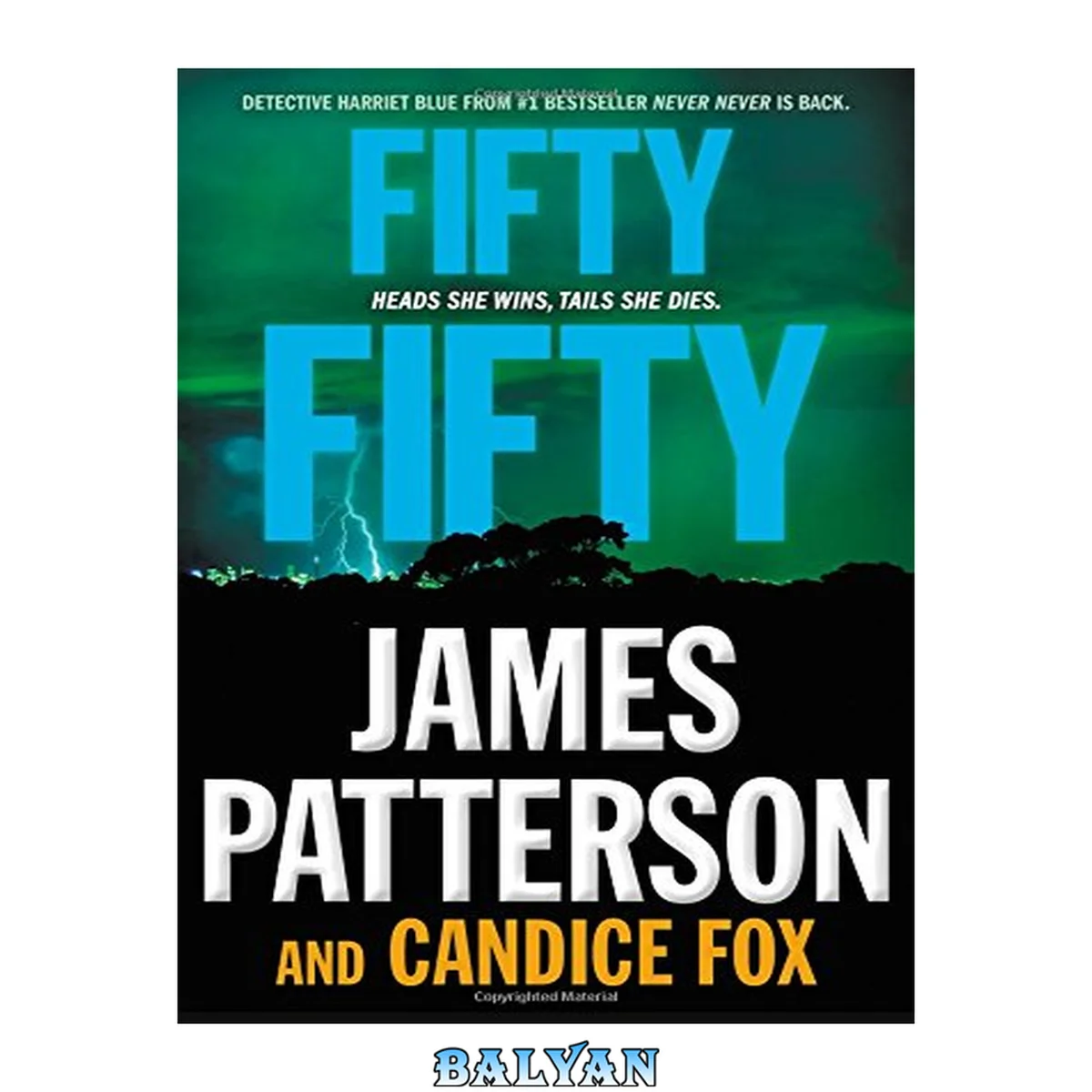 جلد کتاب Fifty Fifty: (Harriet Blue 2) (Detective Harriet Blue Series) [Paperback]