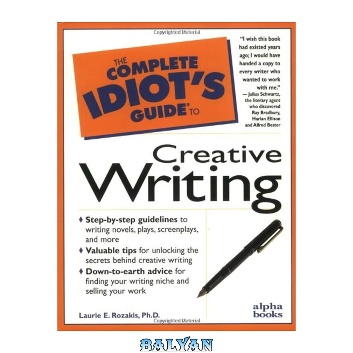 جلد کتاب The Complete Idiot's Guide to Creative Writing