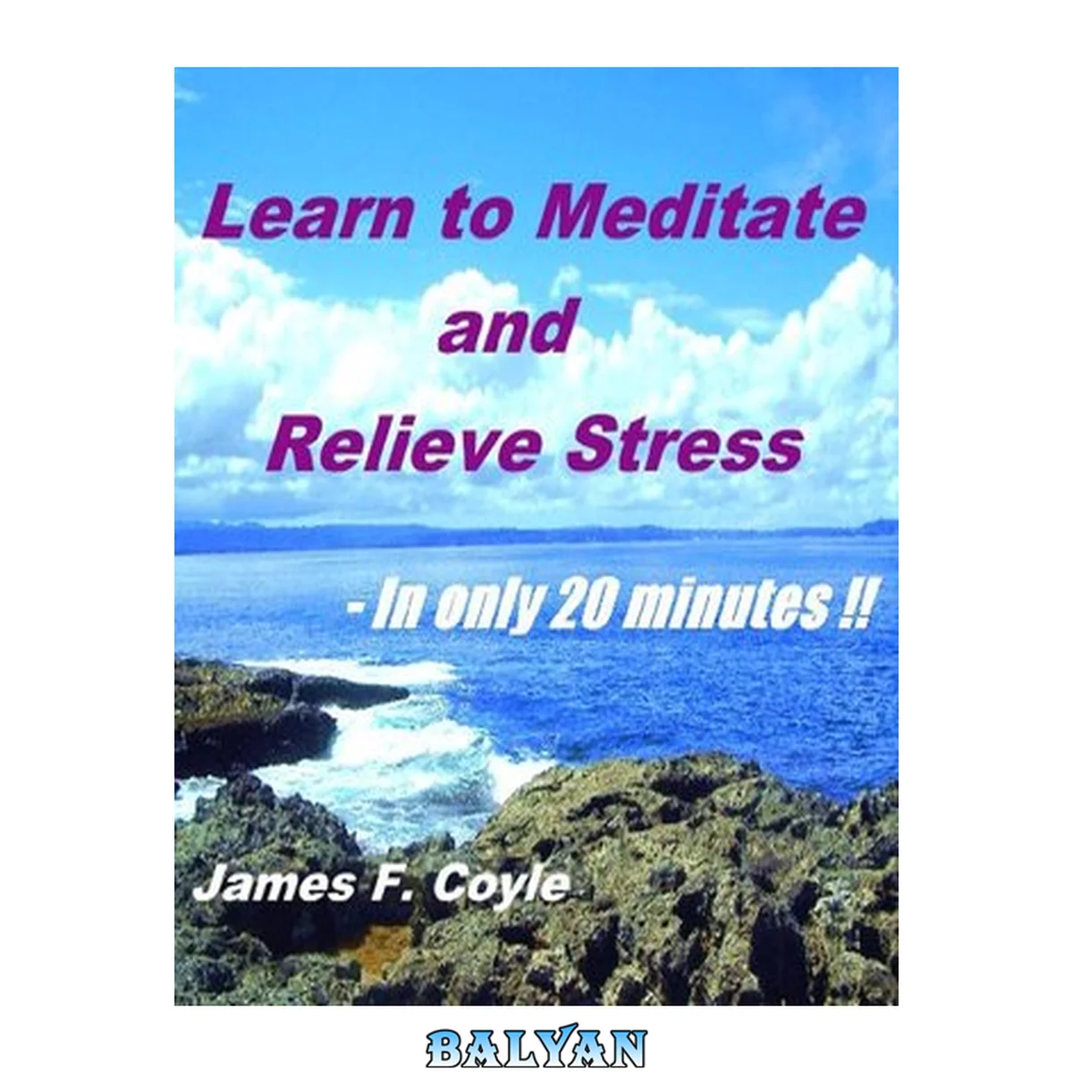 جلد کتاب LEARN TO MEDITATE AND RELIEVE STRESS - In only 20 minutes!!