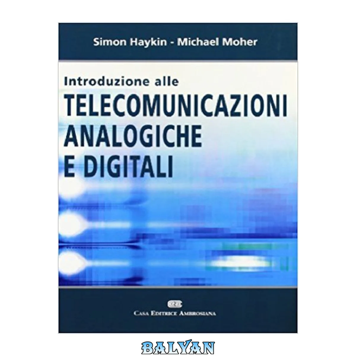جلد کتاب Introduzione alle telecomunicazioni analogiche e digitali