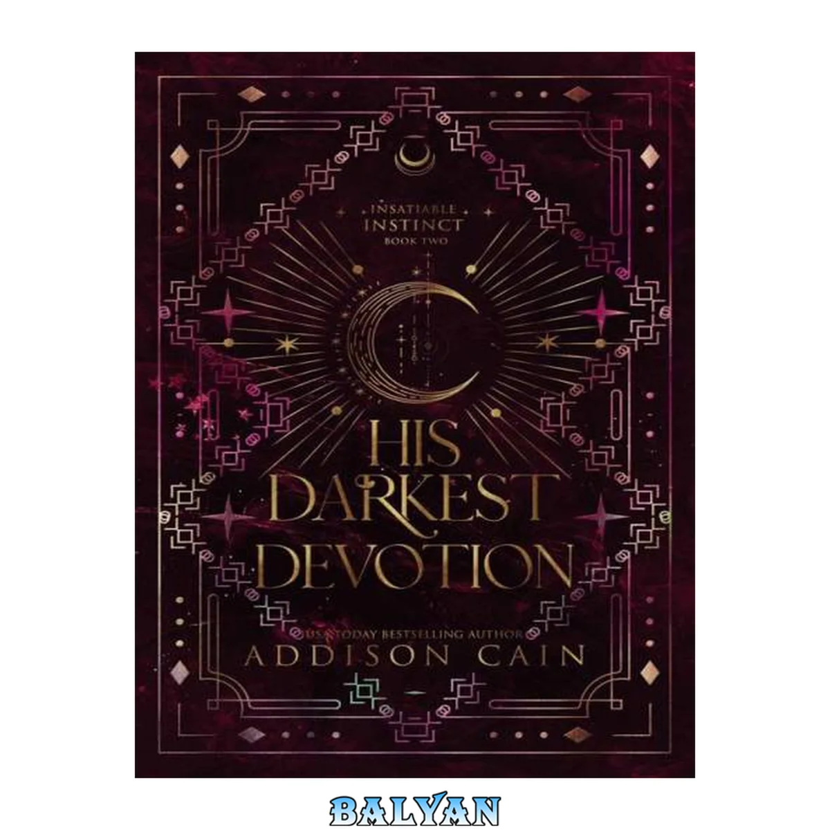 جلد کتاب His Darkest Devotion (Insatiable Instinct Book 2)