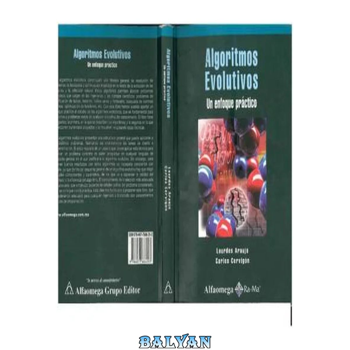 جلد کتاب Algoritmos evolutivos: un enfoque práctico