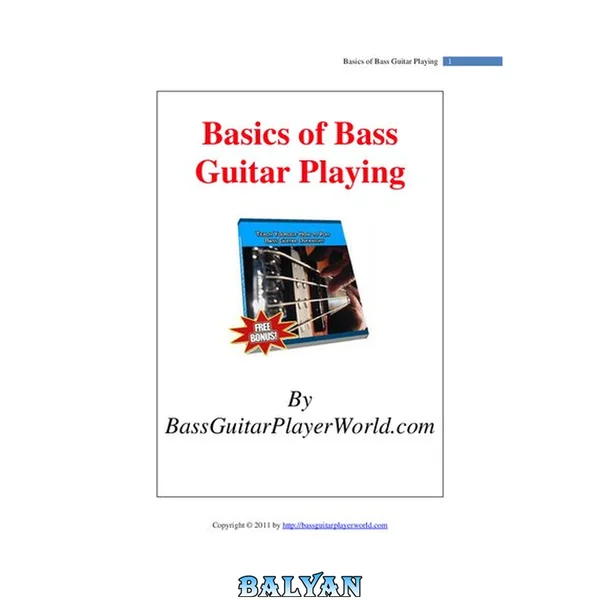 Basics Of Bass Guitar Playing