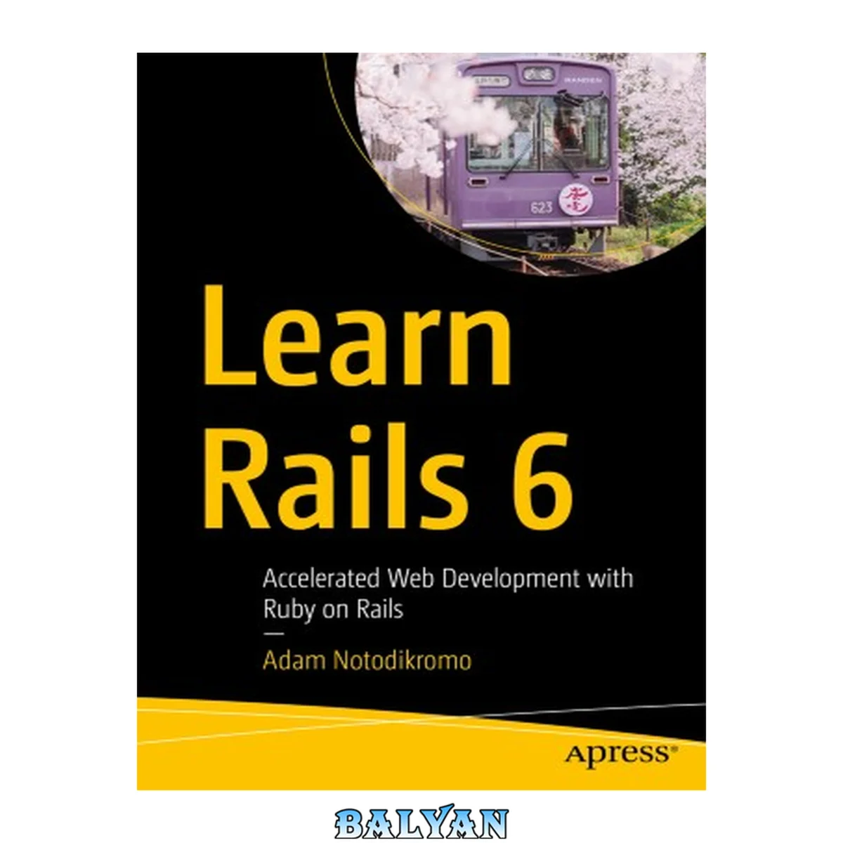 جلد کتاب Learn Rails 6 : Accelerated Web Development with Ruby on Rails