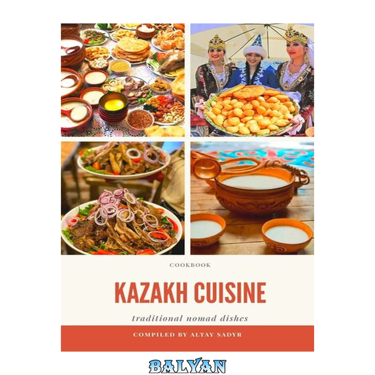 جلد کتاب Kazakh cuisine