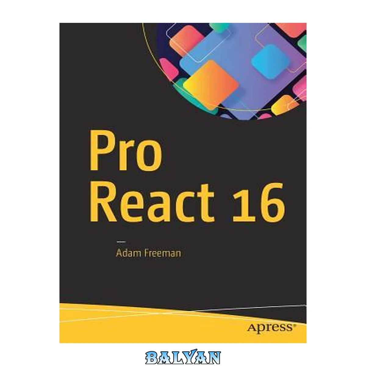 جلد کتاب Pro React 16