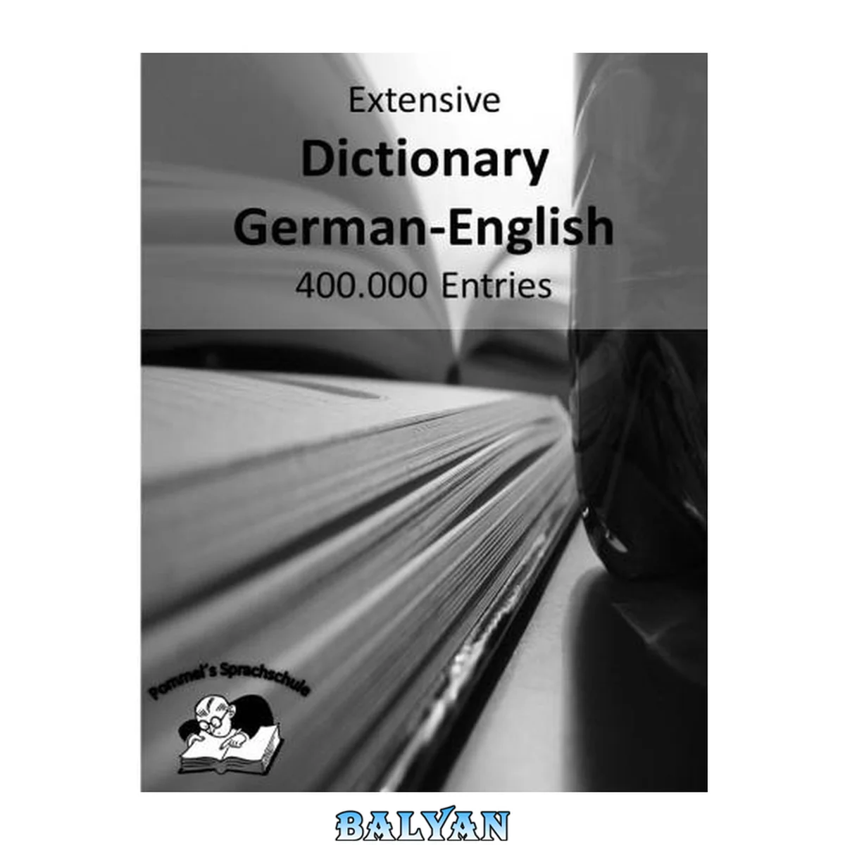 جلد کتاب Extensive Dictionary German-English 400.000 Entries (Pommel‘s Sprachschule)