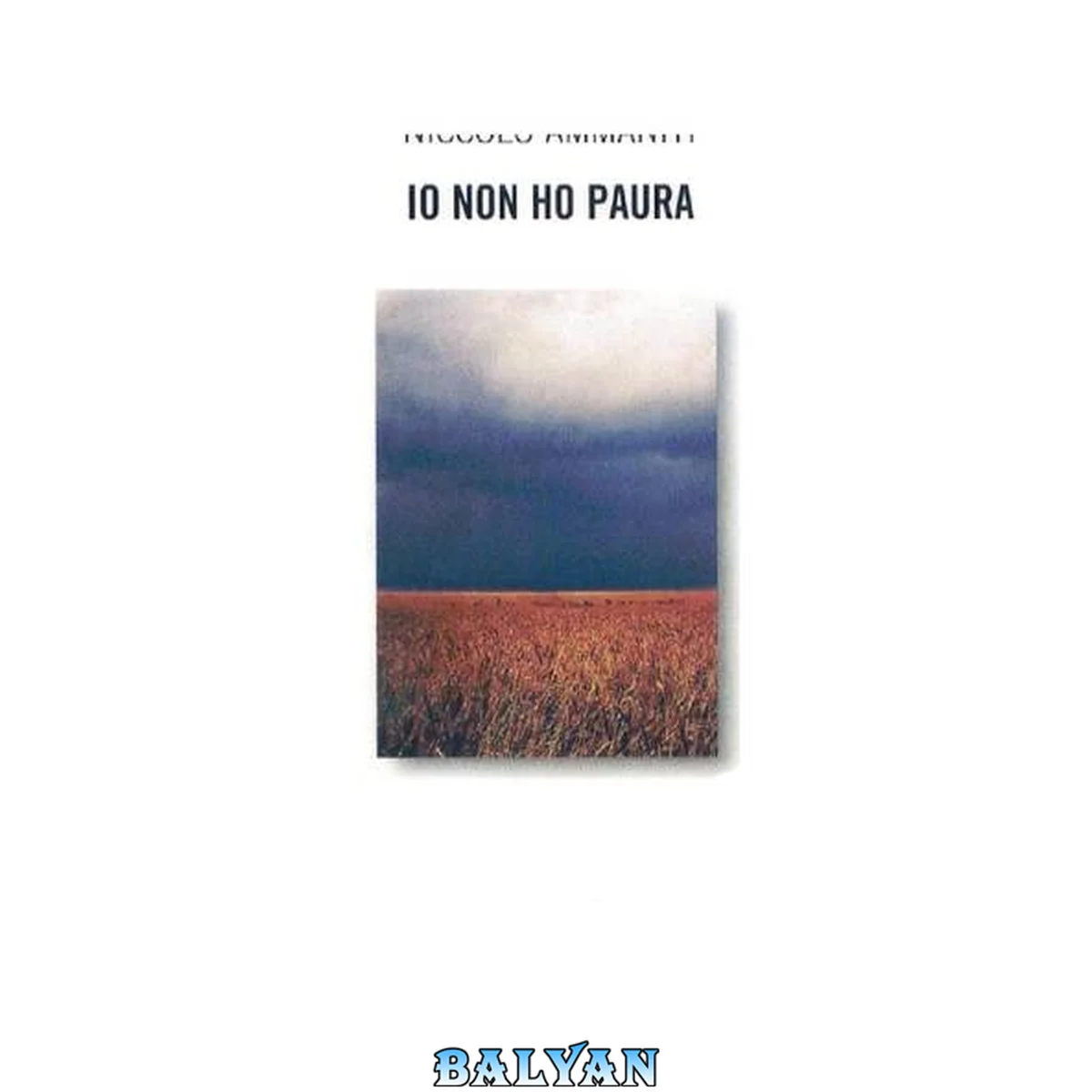 جلد کتاب Io non ho paura