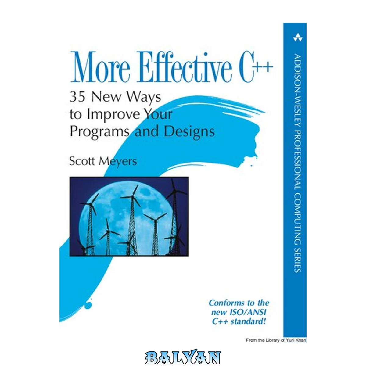 جلد کتاب More Effective C++ : 35 New Ways to Improve Your Programs and Designs