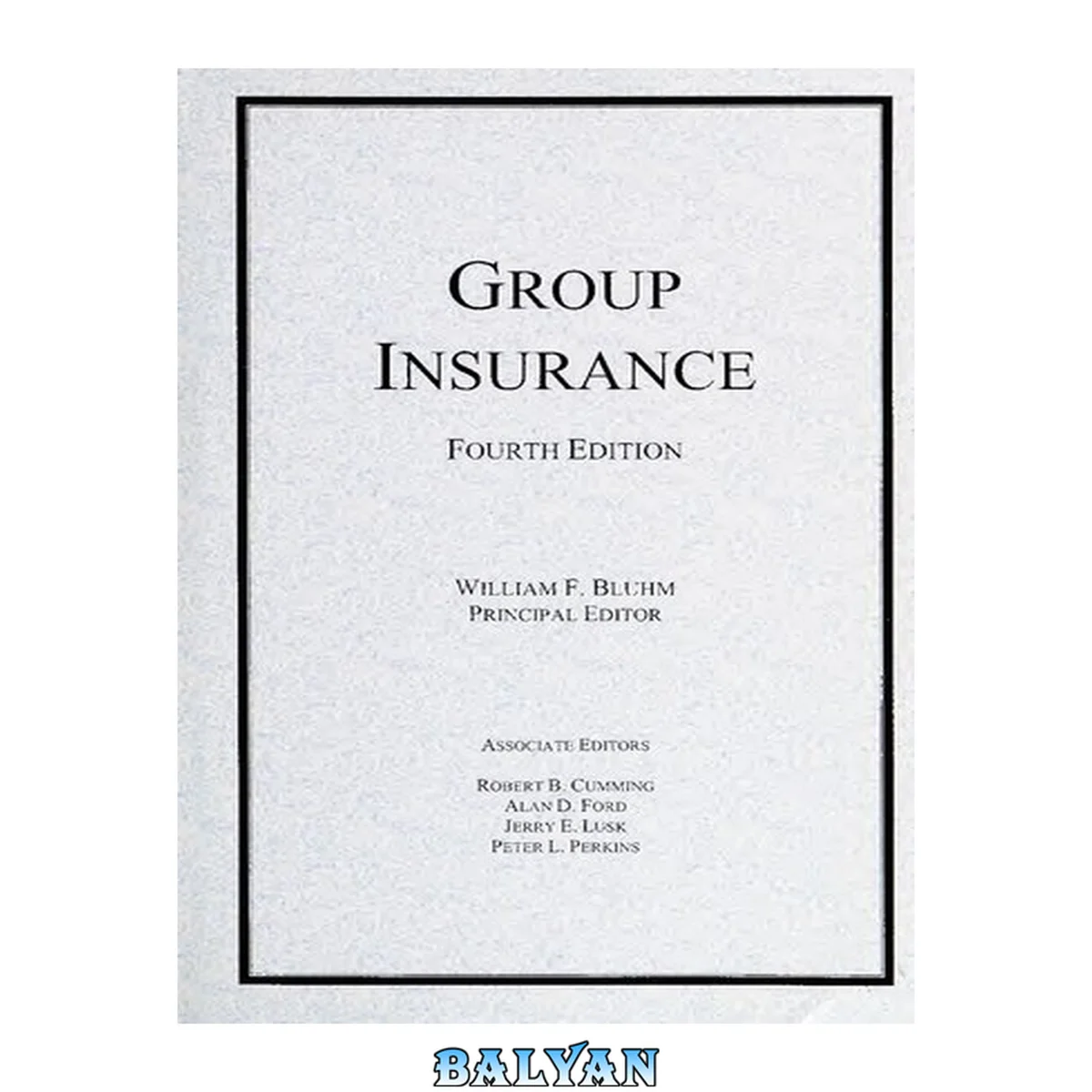 جلد کتاب Group Insurance
