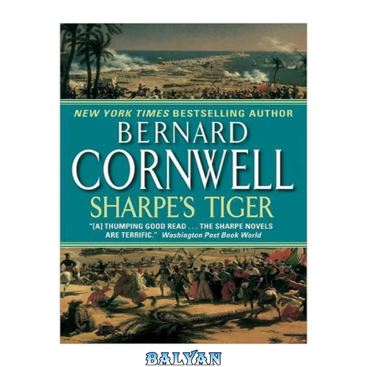 جلد کتاب Sharpe's Tiger - 01
