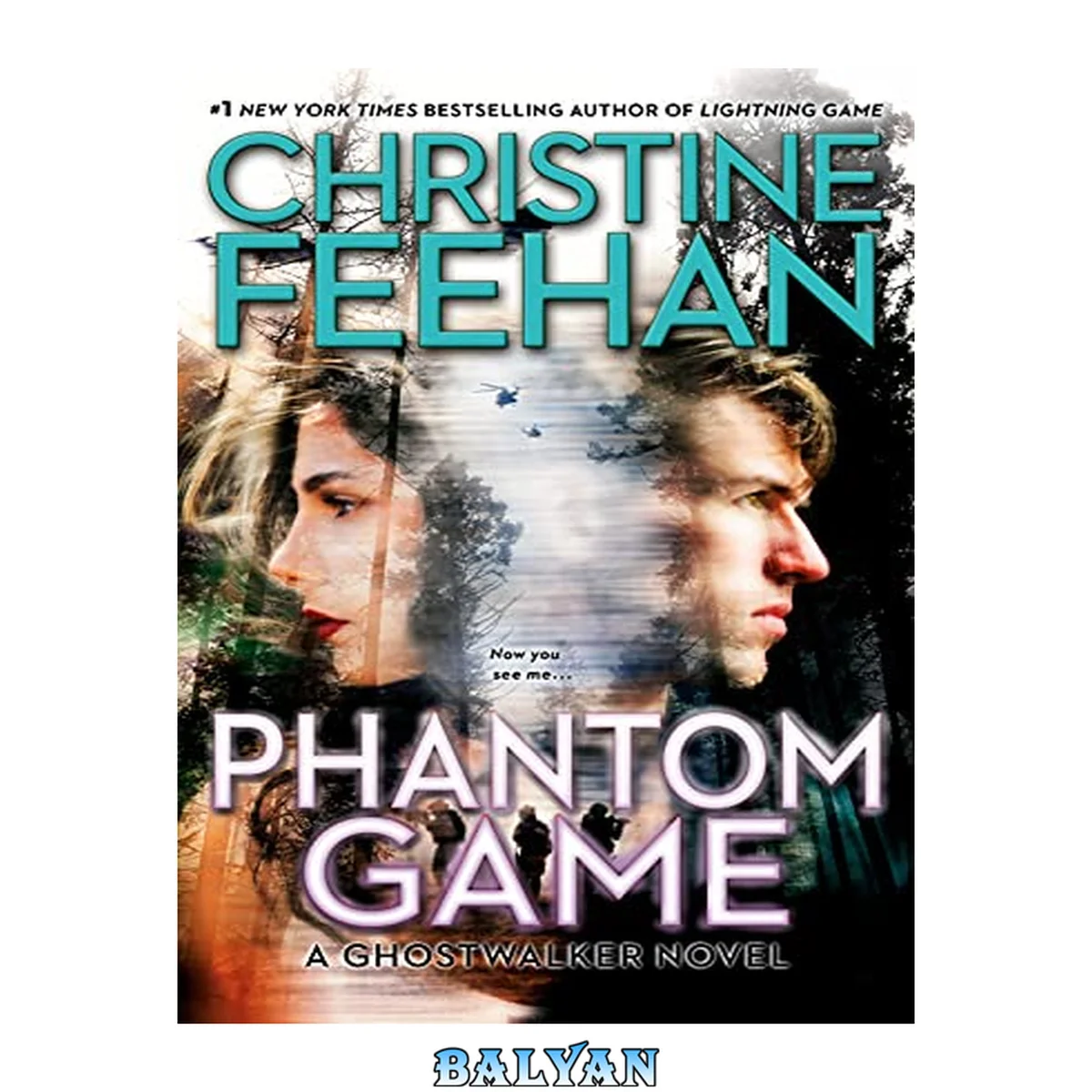 جلد کتاب Phantom Game (A GhostWalker Novel Book 18)