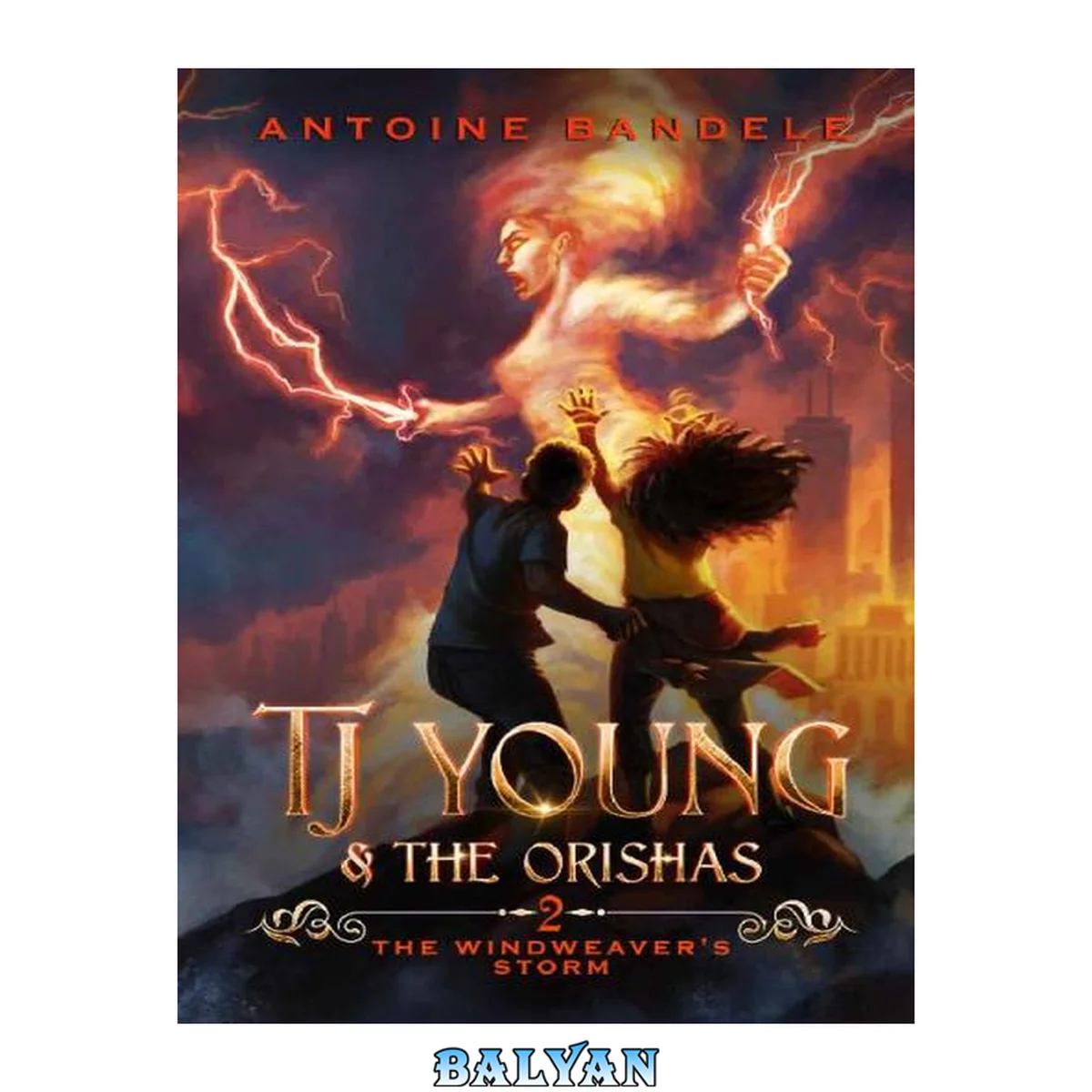 جلد کتاب The Windweaver's Storm: An Old Gods Story (TJ Young &amp; The Orishas Book 2)