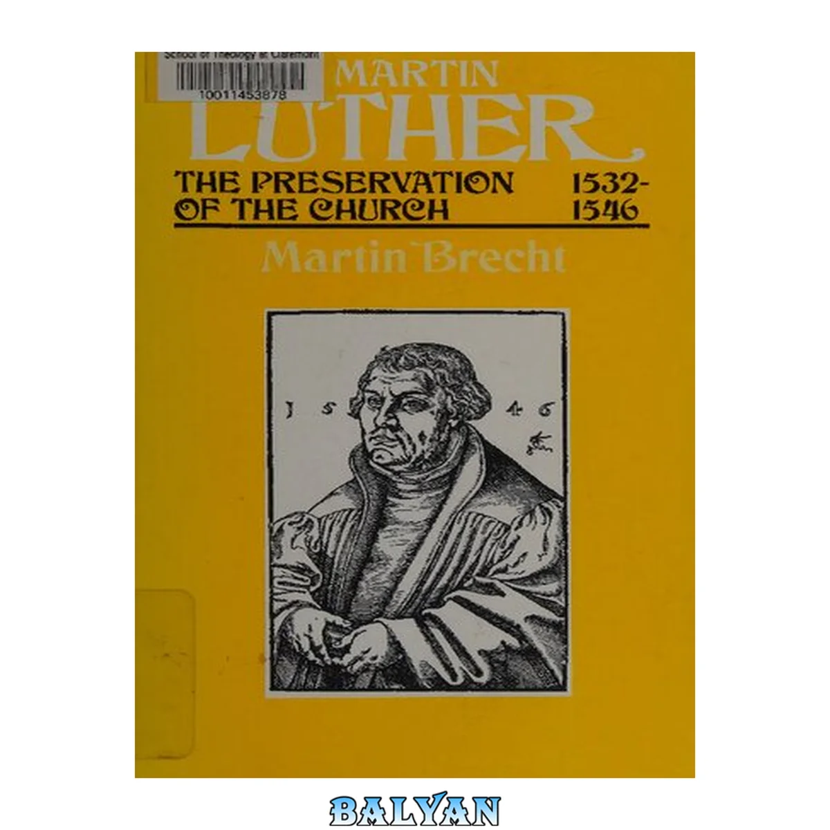 جلد کتاب Martin Luther, Volume 3: The Preservation of the Church, 15321546