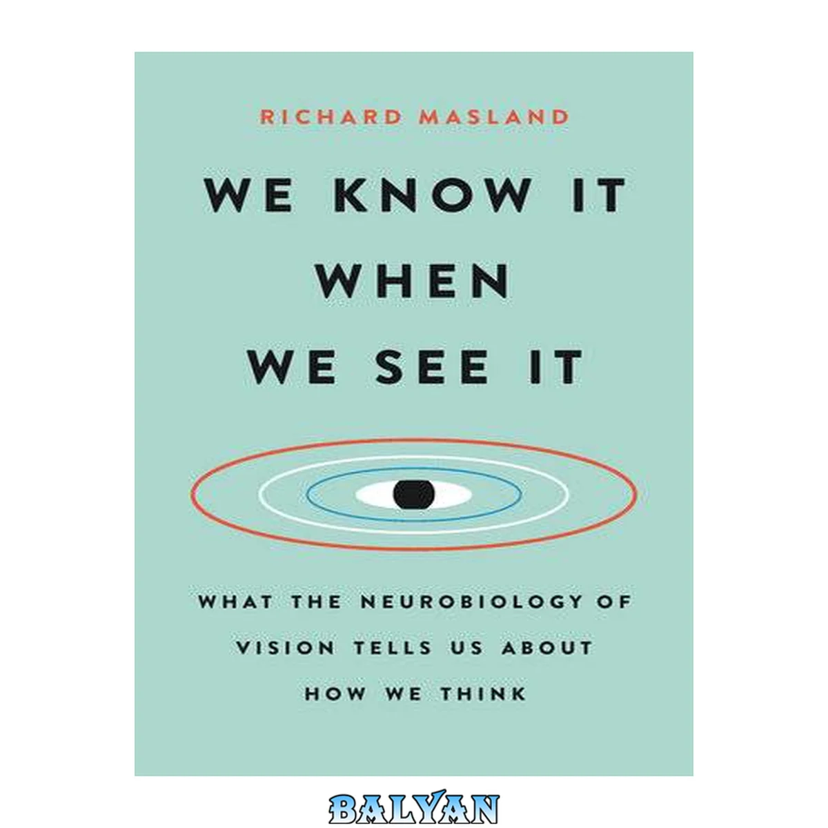 جلد کتاب We Know It When We See It : What the Neurobiology of Vision Tells Us About How We Think