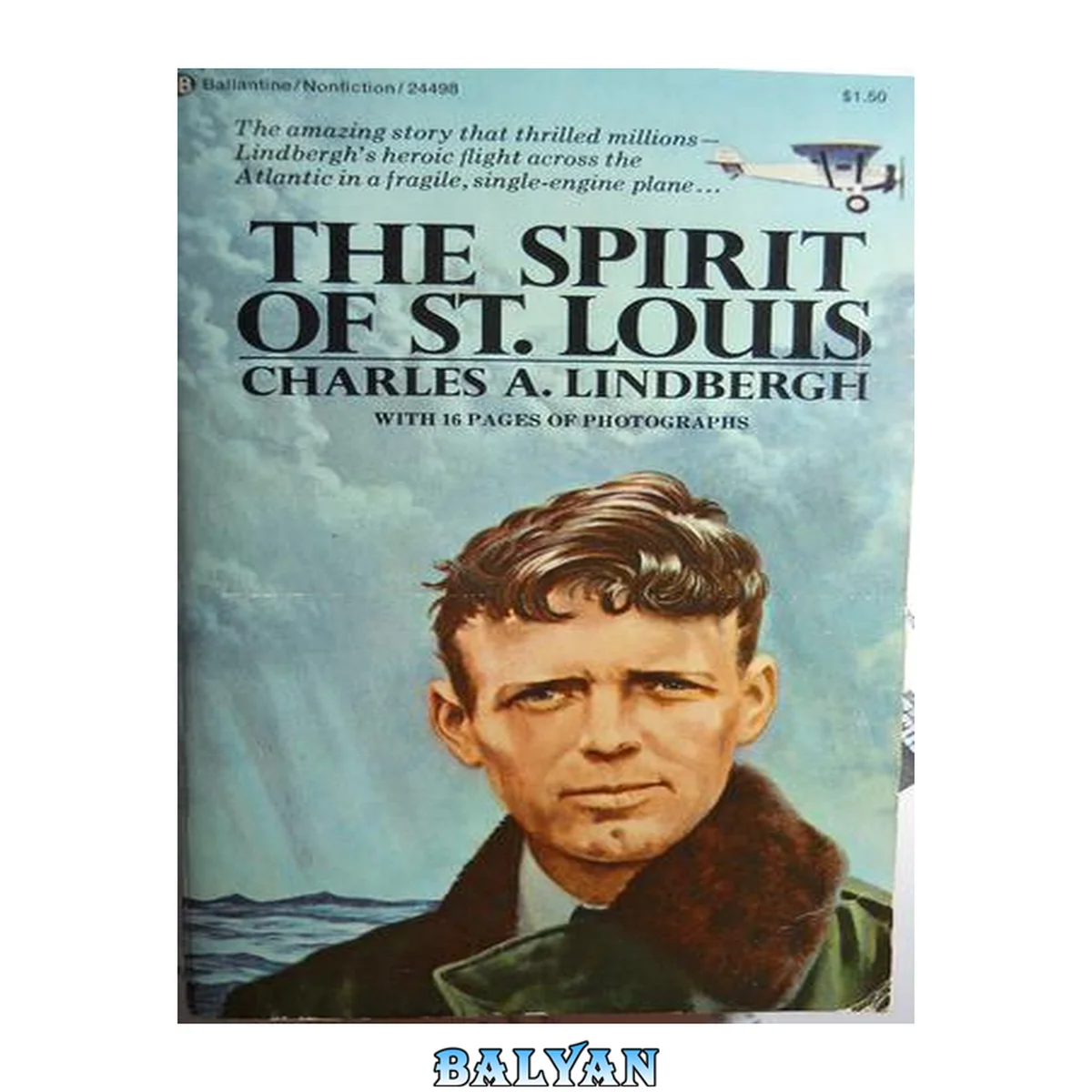 جلد کتاب the Spirit of St Louis