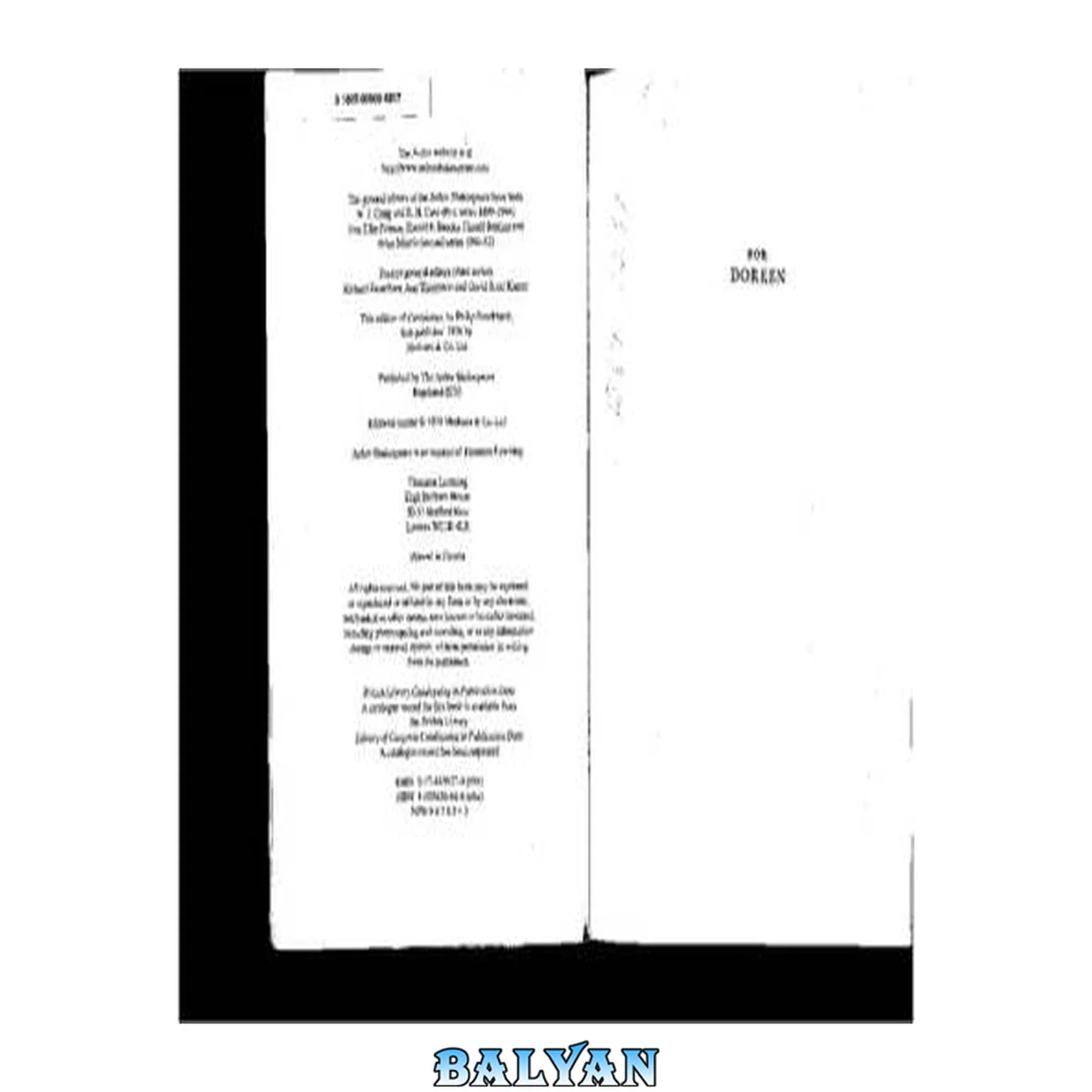 جلد کتاب Coriolanus (Arden Shakespeare: Second Series)