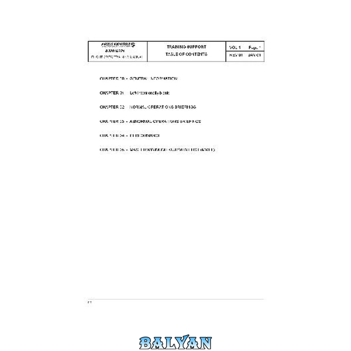 جلد کتاب Airbus A320 and A321 Flight Crew Training Manual Vol. 1