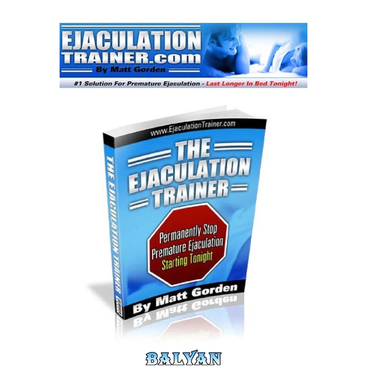 جلد کتاب The Ejaculation Trainer