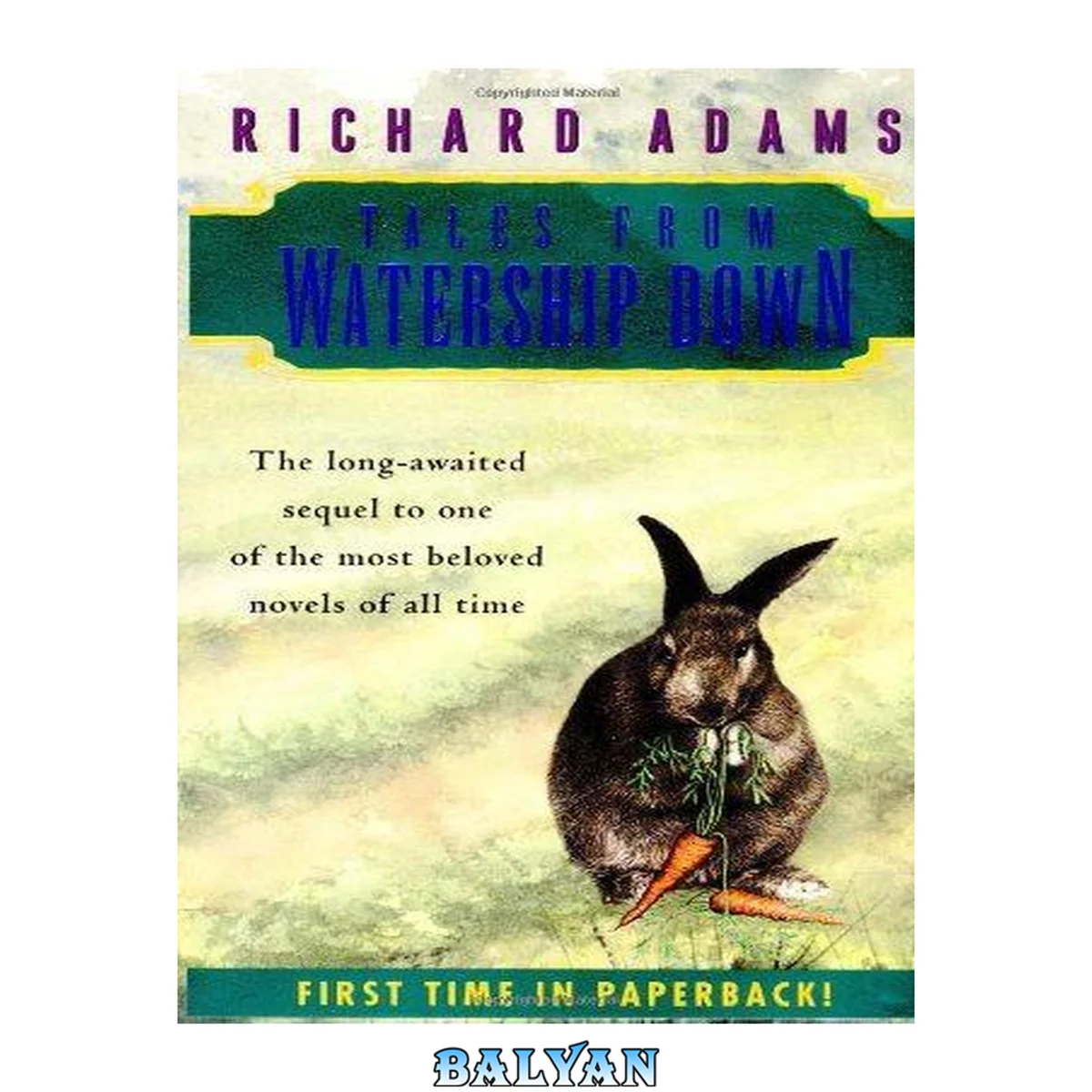 جلد کتاب Tales from Watership Down. Watership Down (2)