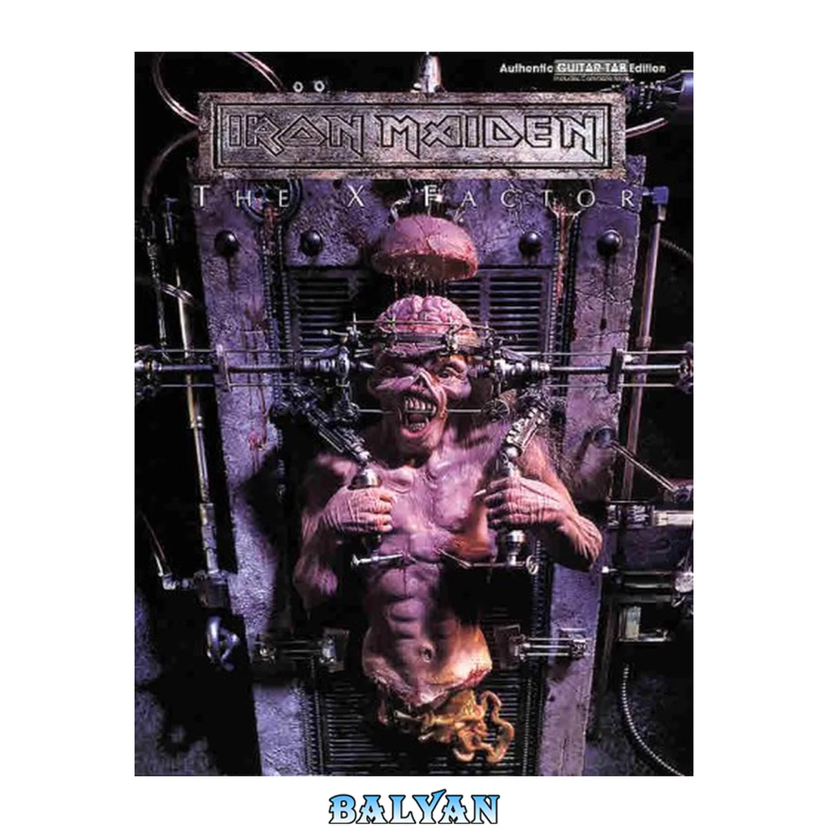 جلد کتاب Iron Maiden - The X Factor (Guitar Tab and Score)